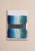 Turquoise Cotton Thread Set – 12 Skeins