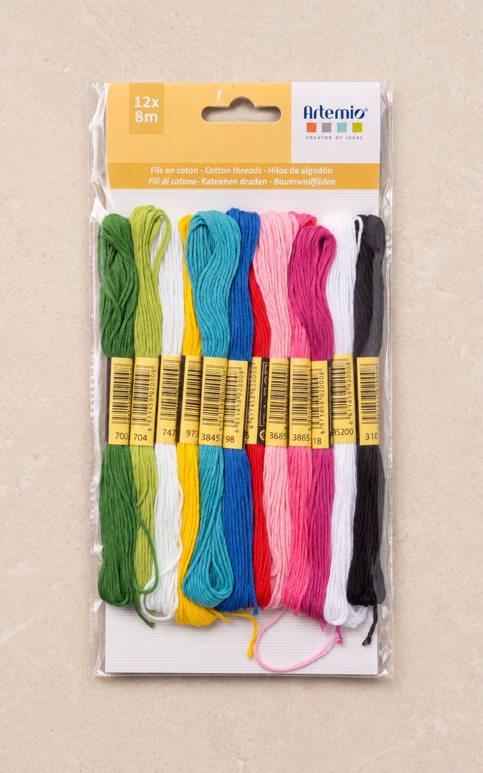 Viva la Vida Cotton Thread Set – 12 Skeins