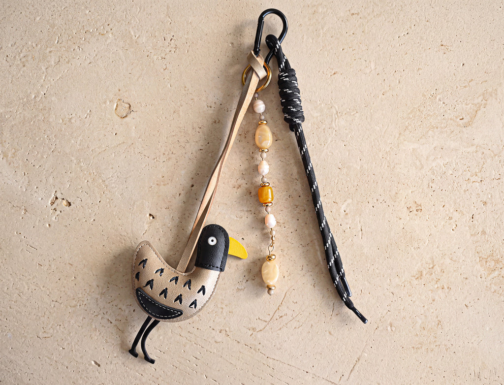 Midnight Duck Bag Charm