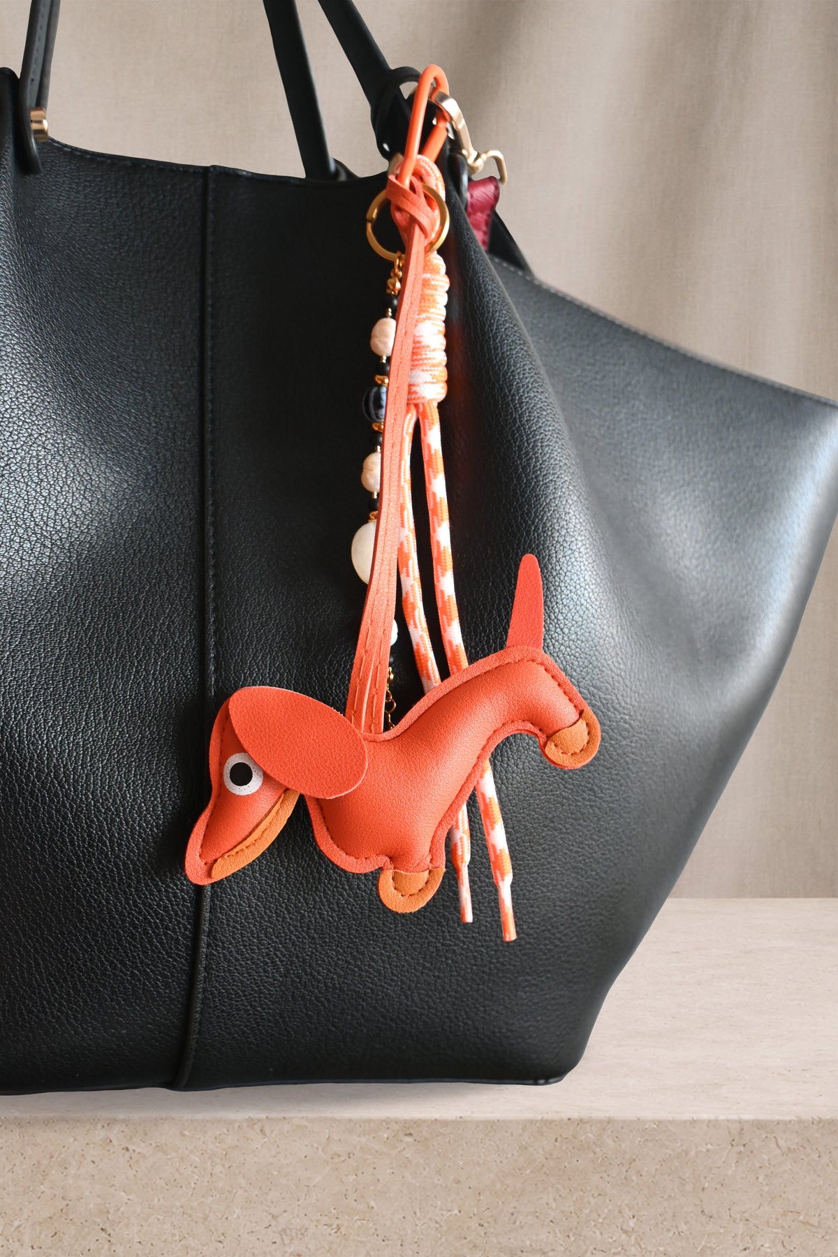 Clementine Dachshund Bag Charm