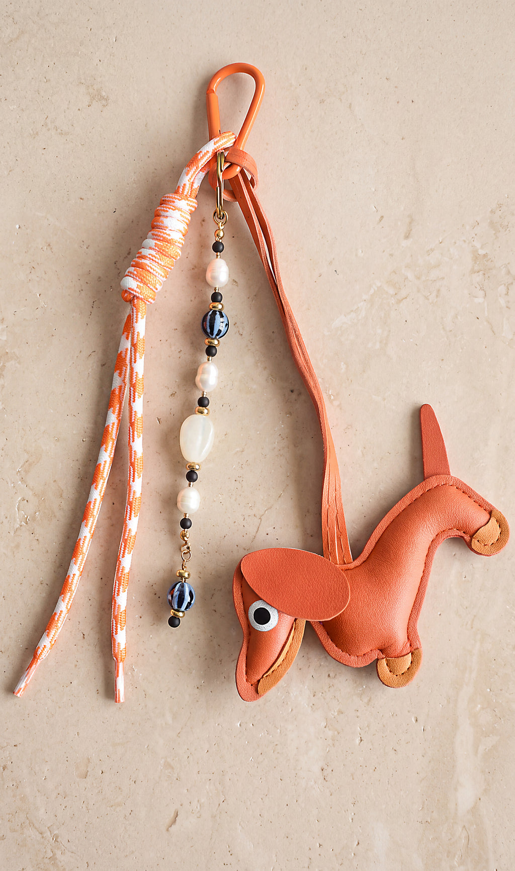 Clementine Dachshund Bag Charm