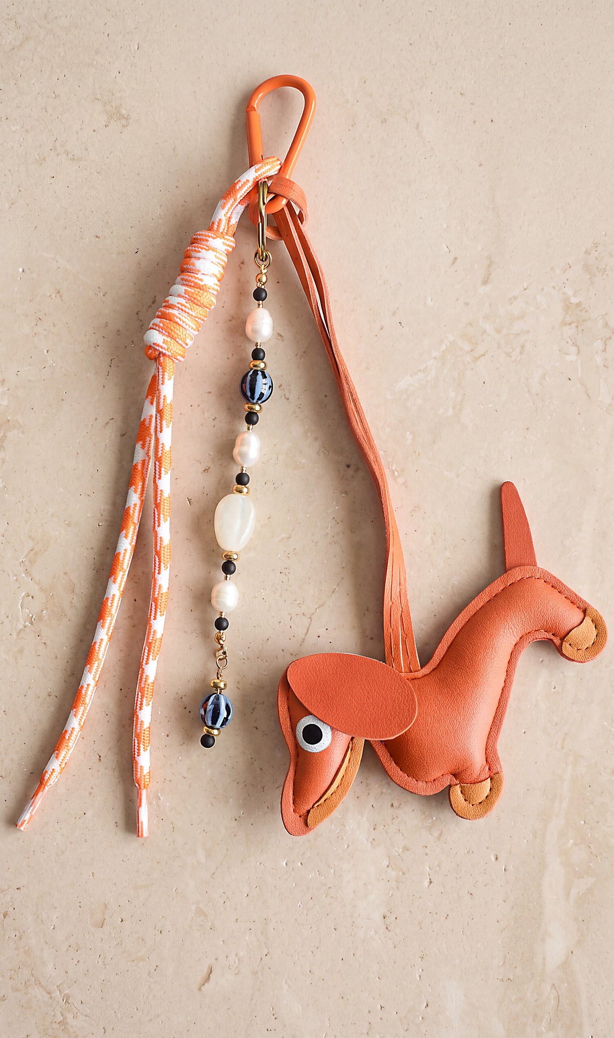Clementine Dachshund Bag Charm