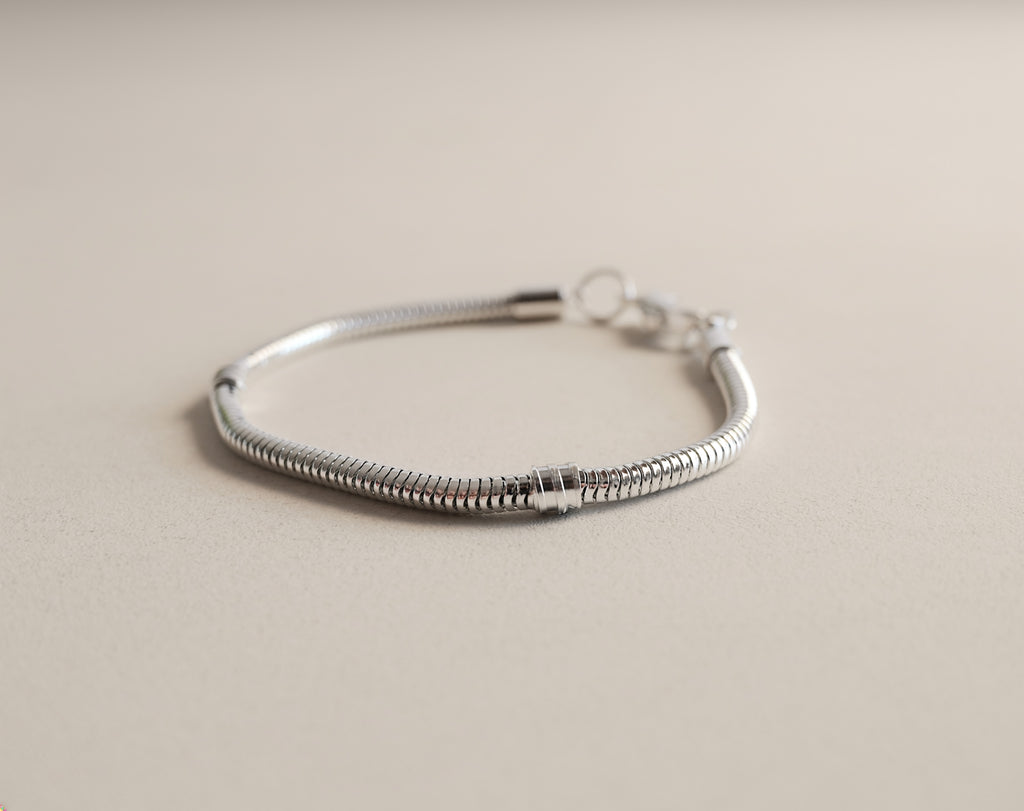 Silver Serpentine Bracelet