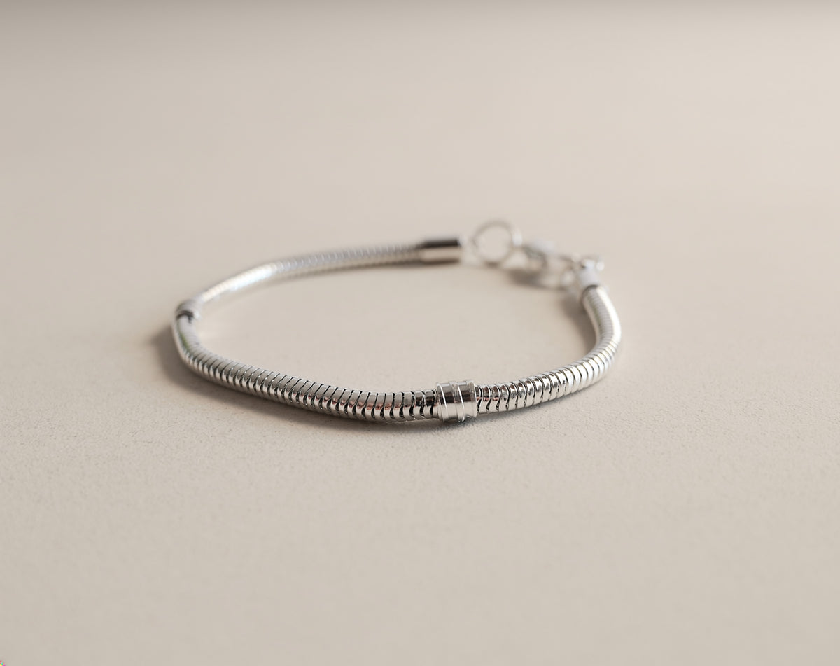 Silver Serpentine Bracelet