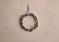 Silver Nautical Link Bracelet