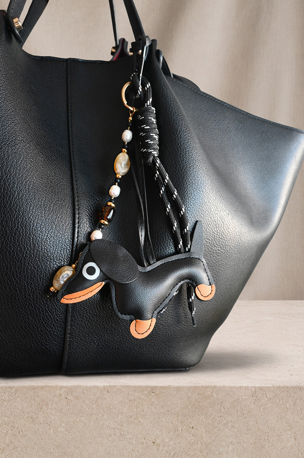 Otto Dachshund Bag Charm