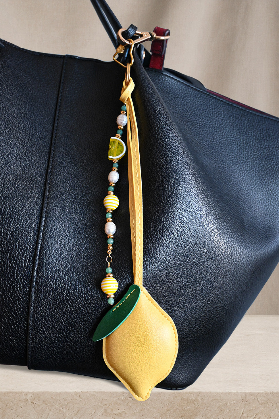 Soleil Lemon Bag Charm